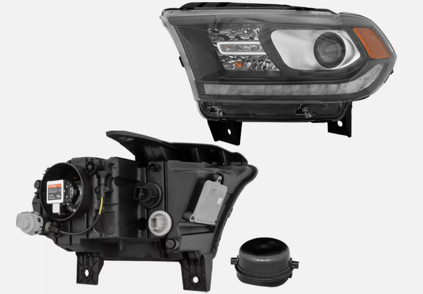 ფარი DURANGO 2016-2020 წინა მარცხენა ქსენონი+LED ნათებით